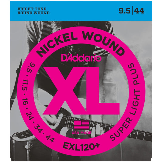 D'Addario EXL120 Plus Nickel Electric Guitar Strings