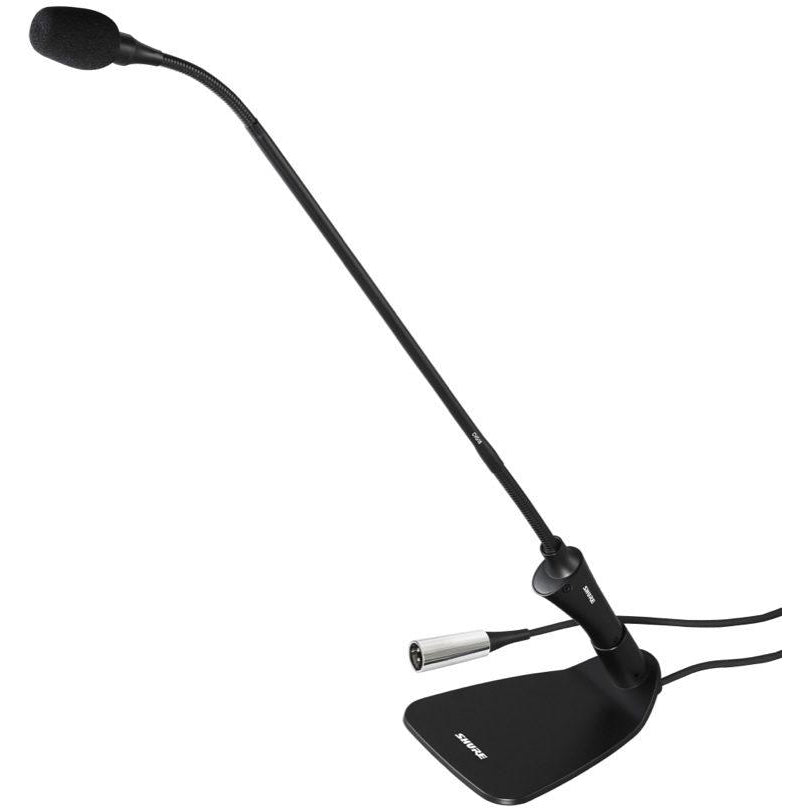 Shure Centraverse CVG18-B/C Gooseneck Microphone, Black, 18 Inch
