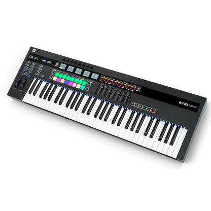 Novation 61 SL MK3 USB MIDI Keyboard Controller, 61-Key