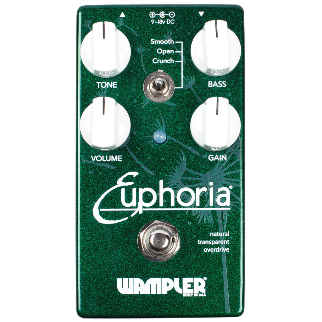 Wampler Euphoria Natural Transparent Overdrive