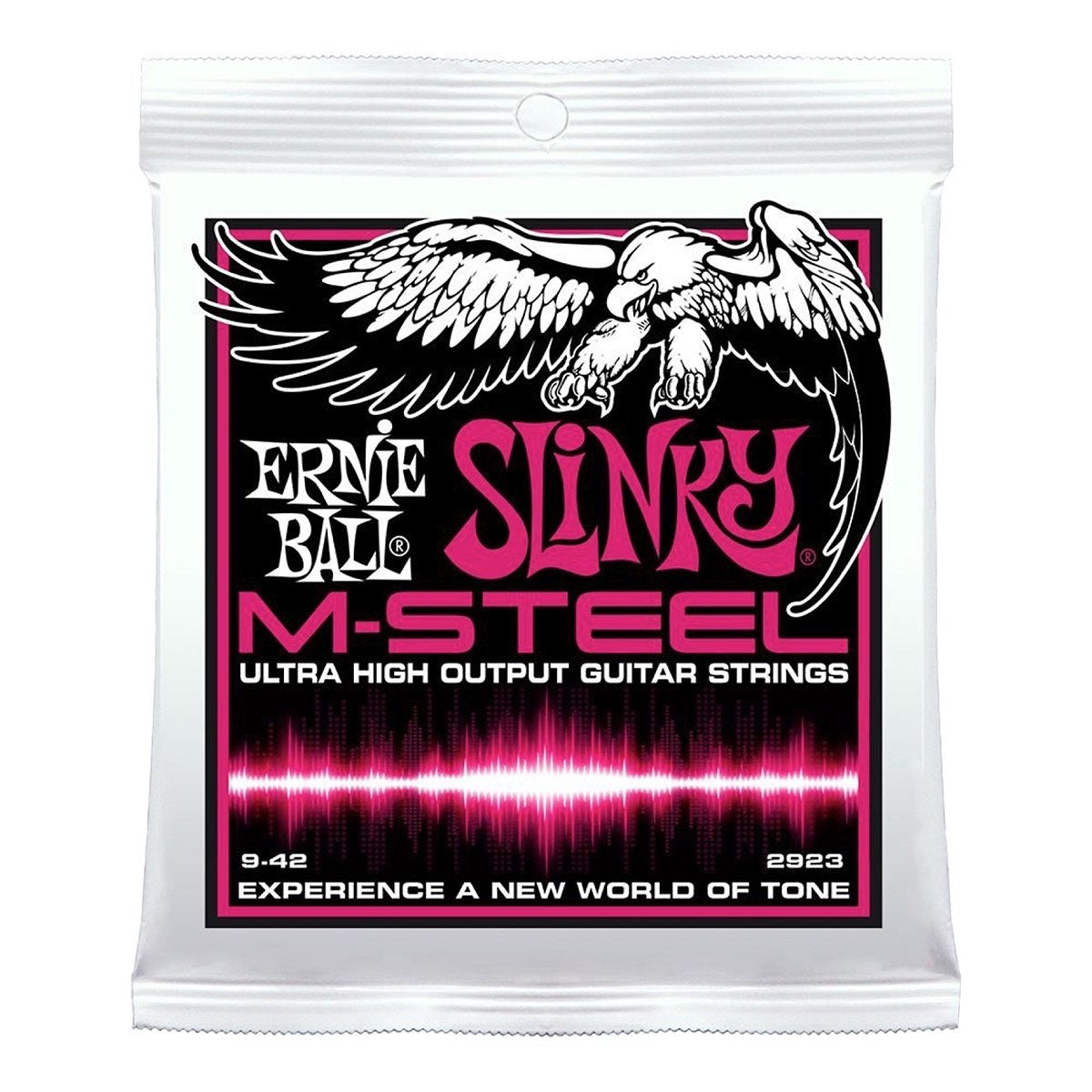 Ernie Ball Super Slinky M-Steel Electric Guitar Strings, 2923, 15585