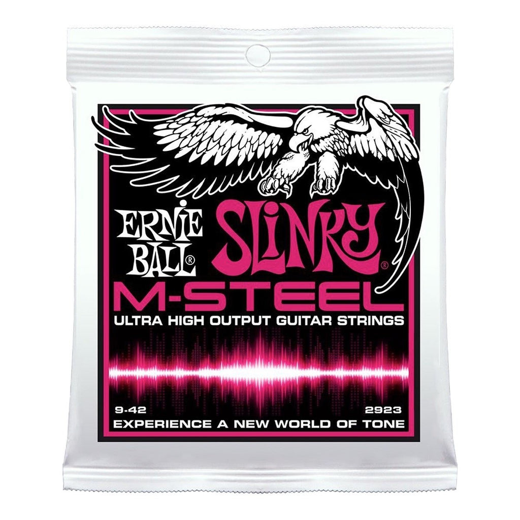 Ernie Ball Super Slinky M-Steel Electric Guitar Strings, 2923, 15585