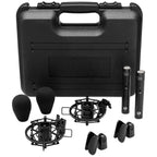 Warm Audio WA-84 Small-Diaphragm Condenser Microphone, Black, Stereo Pair