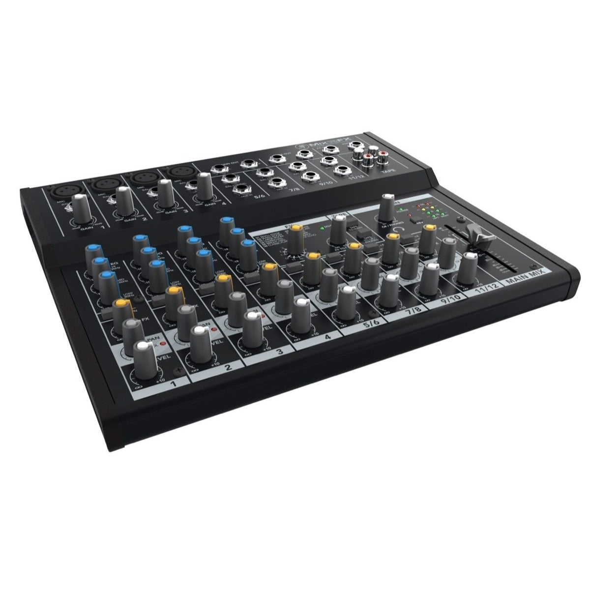 Mackie Mix12FX Compact Mixer with Effects, 12-Channel, with Gator Bag