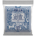 Ernie Ball Clear and Silver Ernesto Palla Nylon Acoustic Strings, Medium, 28-42