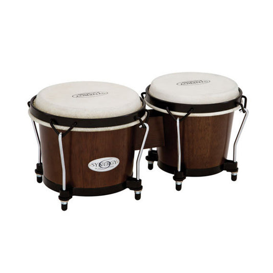 Toca Synergy Bongo Set, Tobacco, 6 and 6 3/4 Inch