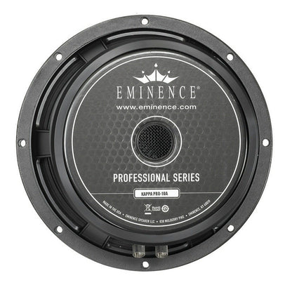 Eminence Kappa Pro-10A Speaker (500 Watts), 8 Ohms, 10 Inch